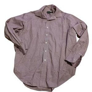 Lauren Ralph Lauren non iron‎ Casual Button Down Shirt 100% cotton